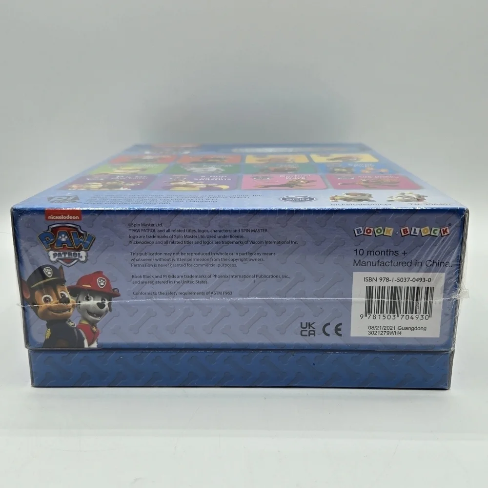 Nickelodeon Paw Patrol Book Block 12 Board Books